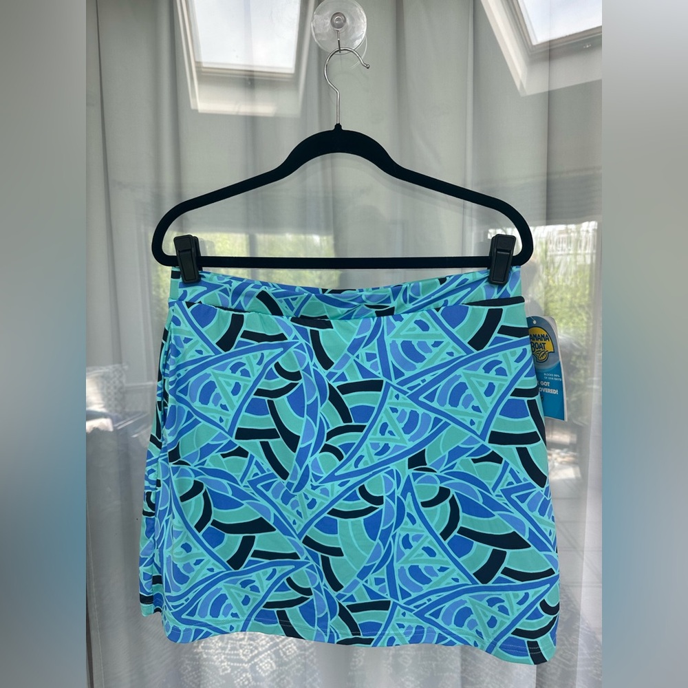 NWT Banana Boat UPF Skort